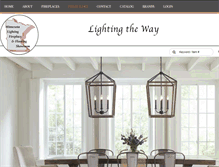 Tablet Screenshot of mnlighting.com